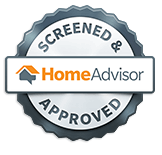 Screened and Approved  Home Advisor Badge