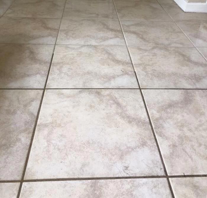 Before Tile and Grout Cleaning in Houston TX