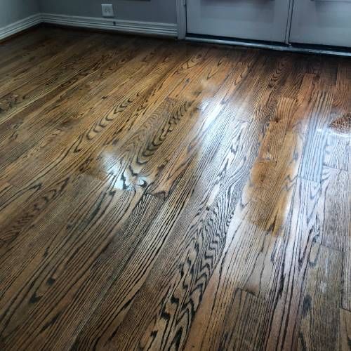 Wood Floor Cleaning Results